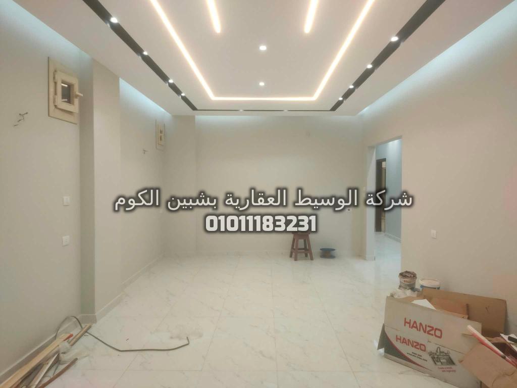 شقة ايجار 160 متر آلترا سوبر لوكس أول ساكن ف شارع الجلاء الرئيسي بالقرب من كشري الخديوي من الوسيط العقارية بشبين الكوم