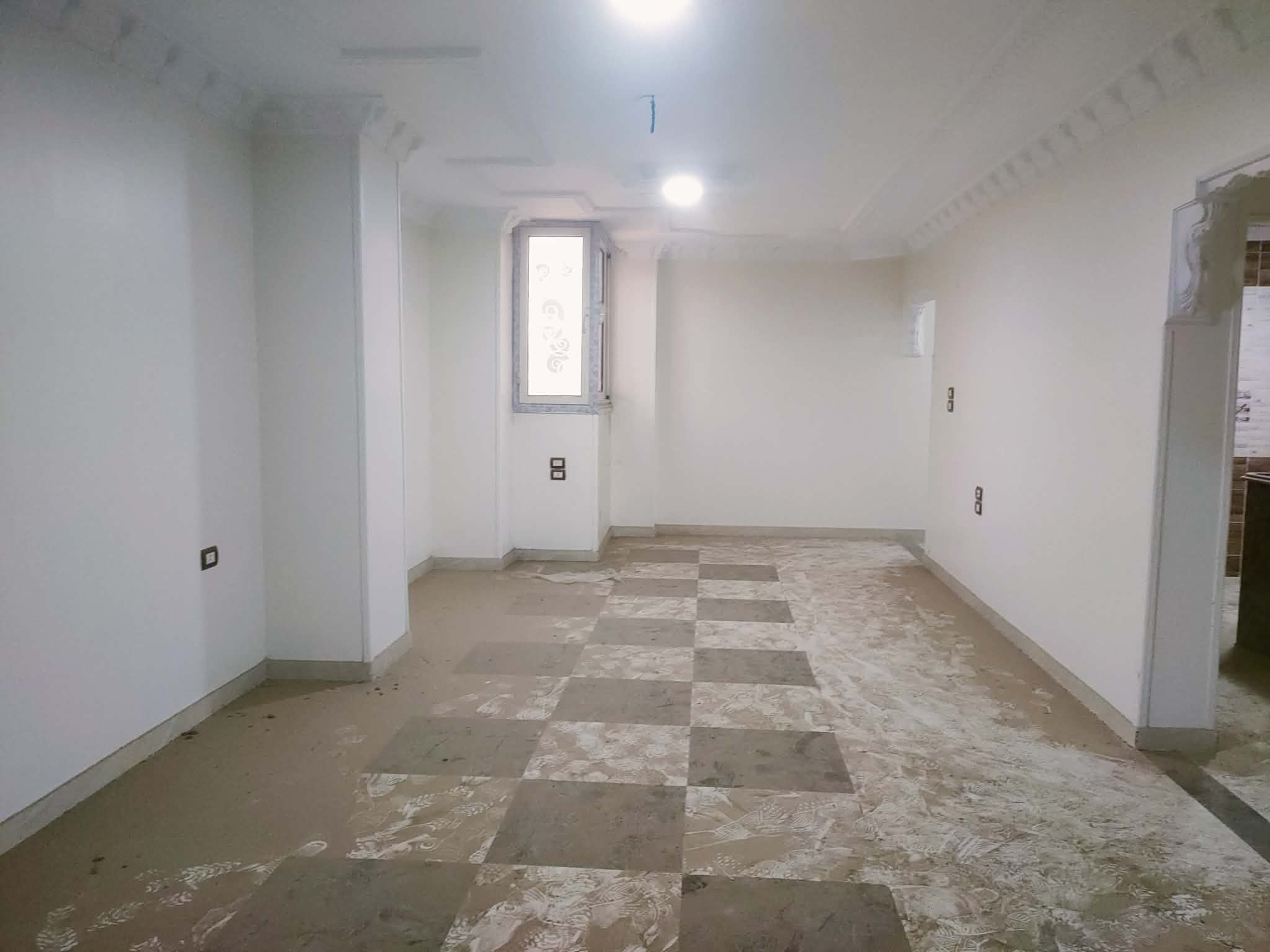 شقة للبيع 157 متر  واجهه بحريه تشطيب سوبر لوكس دور سادس ف برج بأسانسير بالقرب من نادي الشرطة من شركة الوسيط العقارية بشبين الكوم