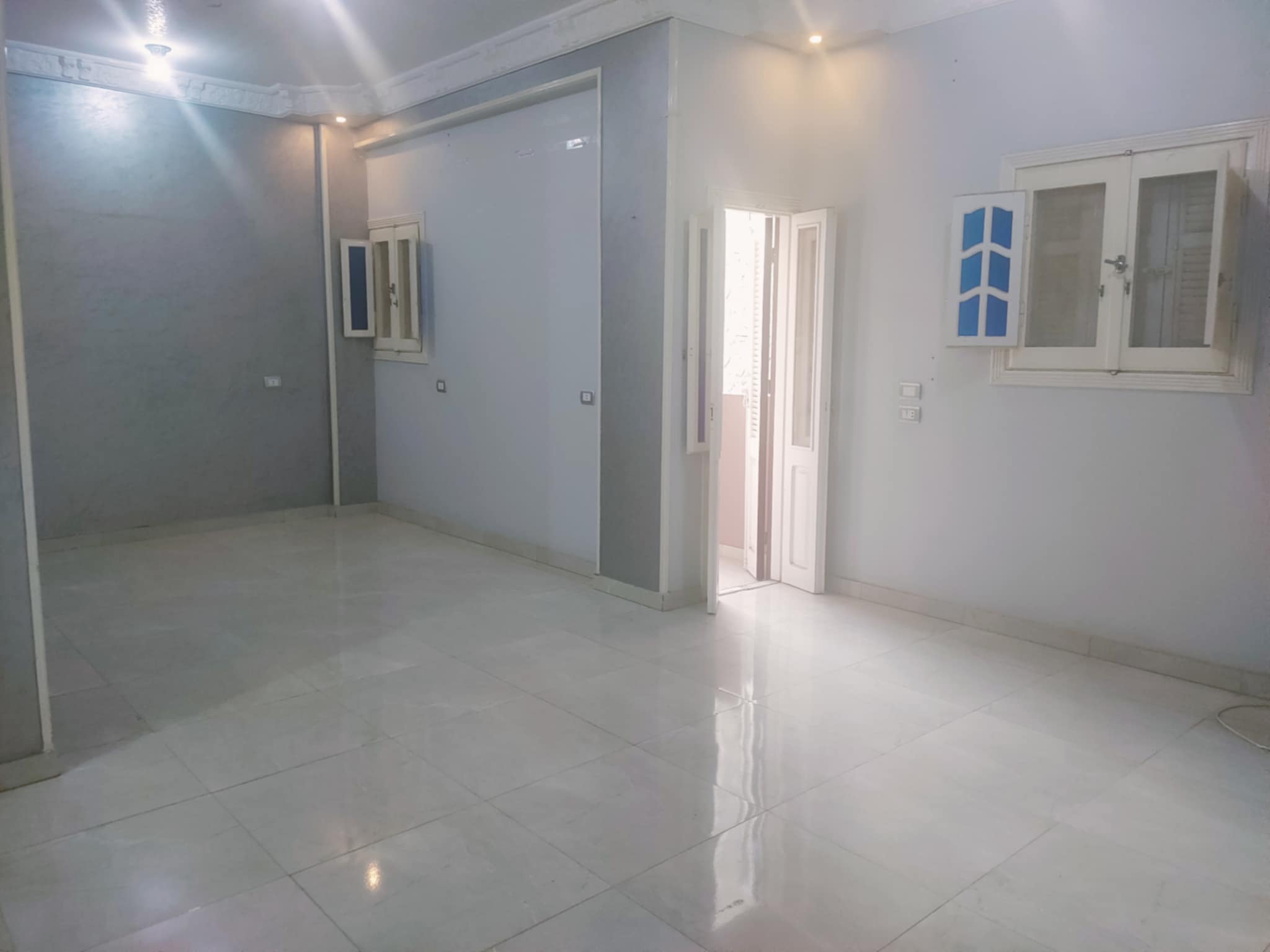 شقة ايجار 140 متر دور رابع بالقرب من الحفيد و حضانه الفاروق بالبر الشرقى من شركة الوسيط العقارية بشبين الكوم