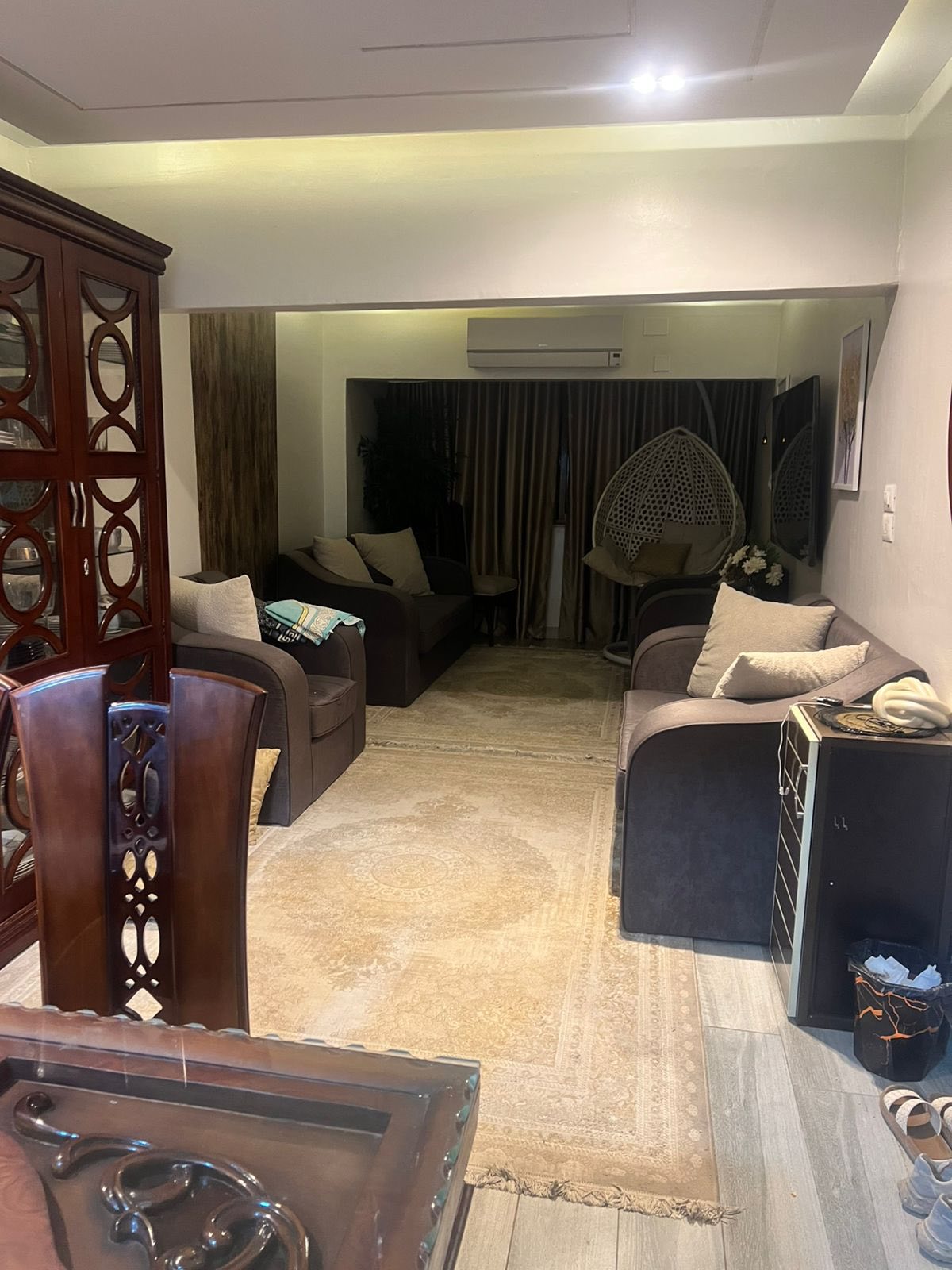 شقة للبيع 80 متر دور أول علوى تشطيب الترا سوبر لوكس ف مساكن التعاونيات بالقرب من الدمشقى و صف صف من شركة الوسيط العقارية بشبين الكوم