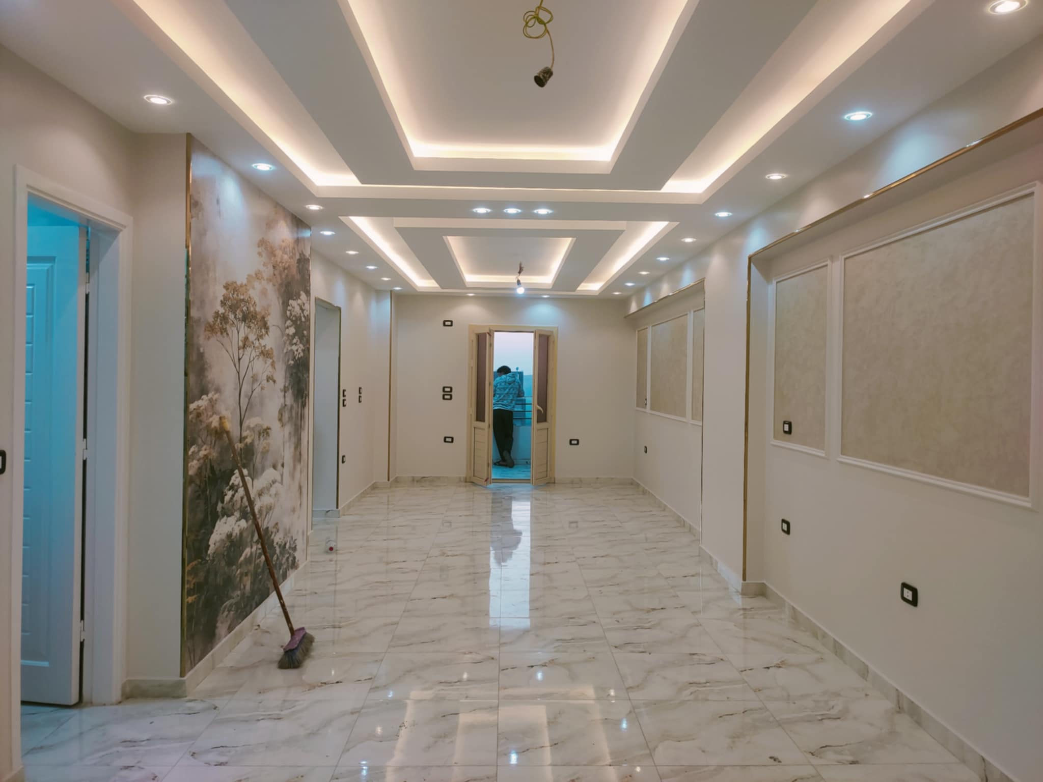 شقة ايجار 155 متر تشطيب آلترا سوبر لوكس ف برج جديد بأسانسير بالقرب من كليه الهندسه من شركة الوسيط العقارية بشبين الكوم